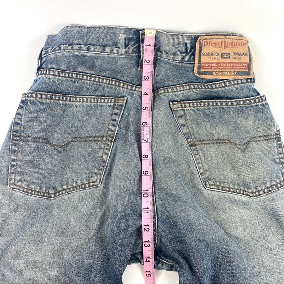 Diesel Industries Y2K boot cut jeans. Made in Italy. women’s size 32 - Picture 10 of 16